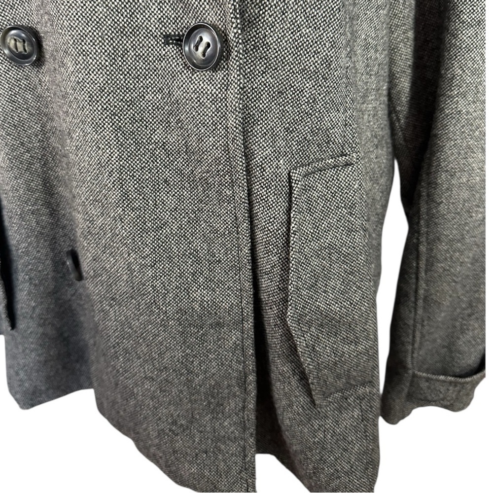 G by Guess Gray Dbl Breasted Coat Size Large - Picture 3 of 7